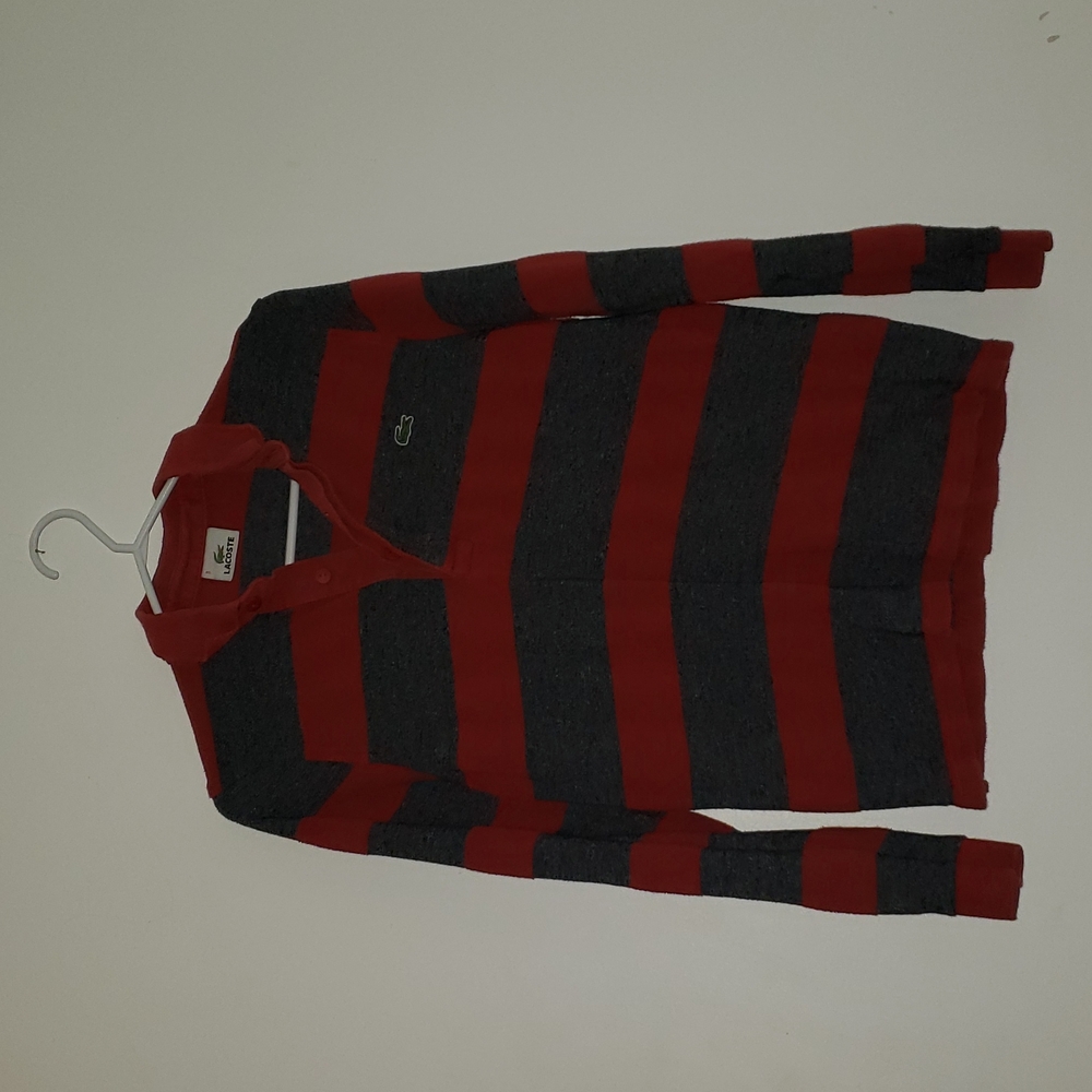 Lacoste striped long sleeve